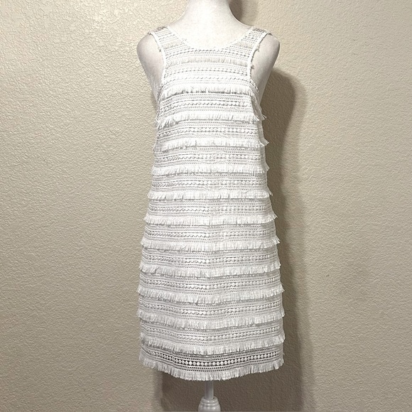 Ali & Jay Cocktails At Craig's White Lace Sheath Dress - Picture 2 of 7